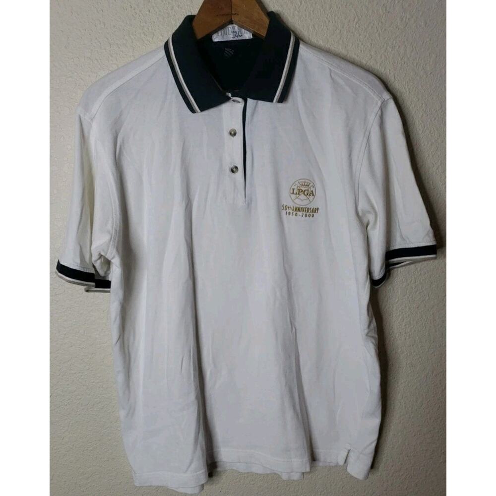 Womens Golf Shirt Size Medium LPGA 50th Anniversary 1950-2000 2000s Vintage
